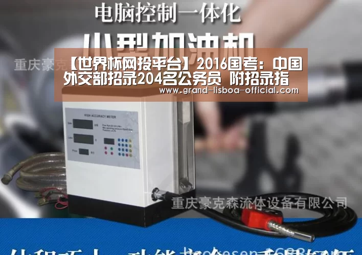 【世界杯网投平台】2016国考:中国外交部招录204名公务员 附招录指南(图4) 世界杯网投APP下载